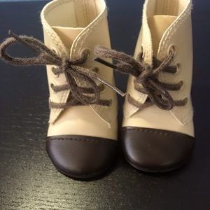 SOLD American Girl Doll Kirsten Two-Tone Boots PC